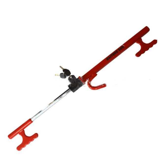 YH2096 Universal Adjustable Anti-Theft Key Unlock Multi-function Steering Wheel Lock | CM Brand | Ni