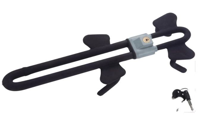 YH1857 Twin Bar Steering Wheel Lock - Car Anti-Theft Security Device